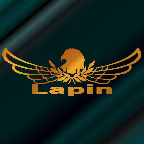 ラパン ステッカー 車 おしゃれ ８cm ２２cm 金色 エンブレム リアガラス ステッカー かっこいい C10 05 011 Emb43 08 22 G 銀影工房 通販 Yahoo ショッピング