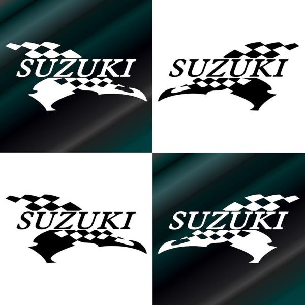 Suzuki スズキ バイク ステッカー かっこいい レーシング メーカー エンブレム カッティングシート ステッカー Buyee Buyee 日本の通販商品 オークションの代理入札 代理購入