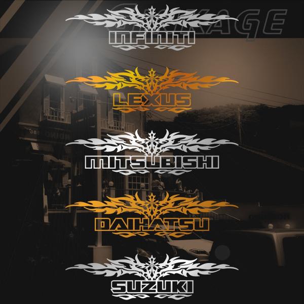 Suzuki スズキ ステッカー 車 かっこいい 十字架 エンブレム リアガラス用 ステッカー Buyee Servis Zakupok Tretim Licom Buyee Pokupajte Iz Yaponii