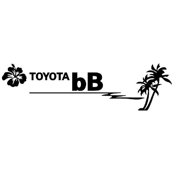 トヨタ ｂｂ ステッカー サーフ ステッカー 車 ステッカー エンブレム ハワイアン 黒色タイプ ｓサイズ リアガラス用 他 C6 016 Emb60 08 28 B 銀影工房 通販 Yahoo ショッピング