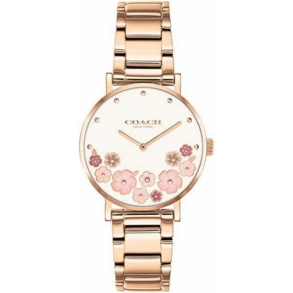 COACH 腕時計 レディース コーチ クォーツ ケース幅30mm ペリー 花柄