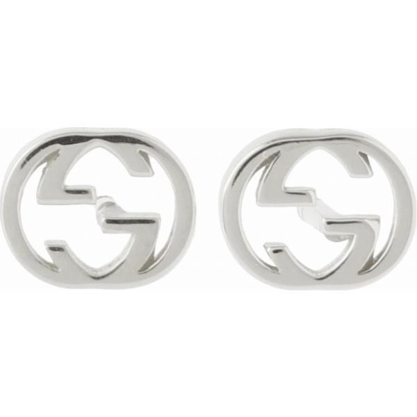 GUCCI ダブルGロゴ シルバーピアス 期間限定特価】 GUCCI ダブル