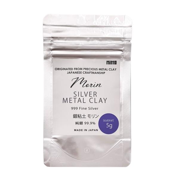 これからのスタンダードになるMorin モリン純銀粘土従来の銀粘土に比べ、やわらかな手触りを体感してください。造形のしやすさと乾燥・仕上げのしやすさを両立させた、「Morin」。プロの方にもおすすめです。リングなら 900℃約 1０分で焼成...