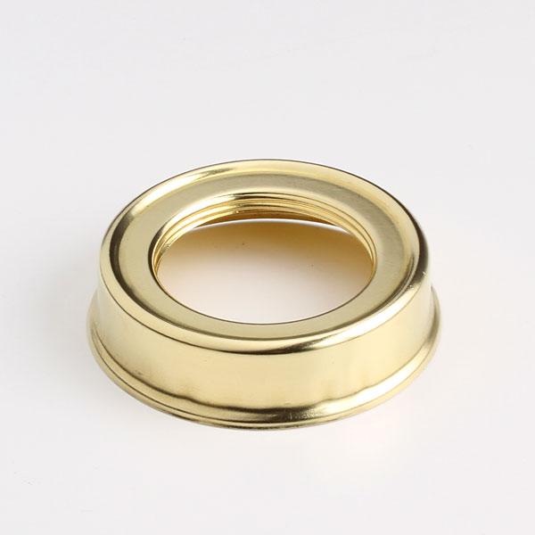 フランス ガーダード社（GAUDARD)製巻芯10番バーナー用の真鍮無垢製のカラー（口金)です。本体は真鍮無垢材にこだわったカラーです。ネジ加工無しですので油壺への取り付けは接着剤（２液性のエポキシ系）をお使いください。オイルランプの自作、...