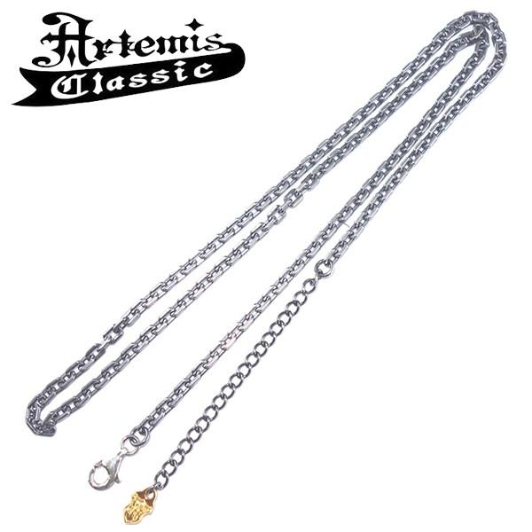 アルテミスクラシック ネックレスチェーン のみ シルバー 2 5mm 45 50cm 4面カットあずき 燻し メンズ ブランド Artemis Classic Ac Accn0070 新宿銀の蔵 年中無休 一部即日発送 通販 Yahoo ショッピング