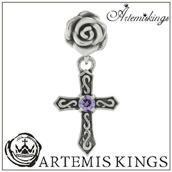 ARTEMIS KINGS クロスピアス(片耳用) 美品 メンズ シルバー925 楽天市場】アルテミスキングス ピアス メンズ シルバー925 片耳 クロス