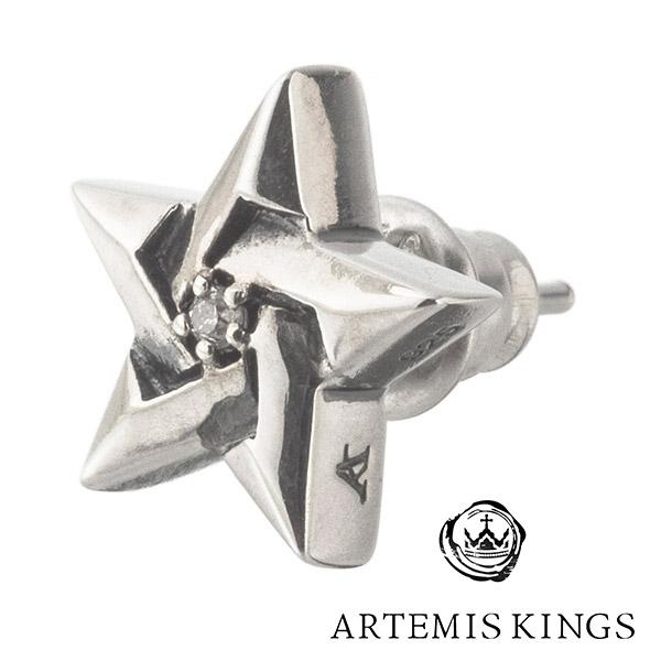 ARTEMIS KINGS（アルテミスキングス） 五芒星スタッドピアス 1P 片耳用