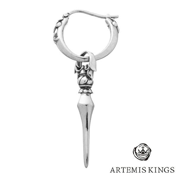 人気　アルテミスキングス Artemis Kings シルバー ピアス 片耳分 ≪Artemis Kings/アルテミスキングス≫ナンバーワンピアス