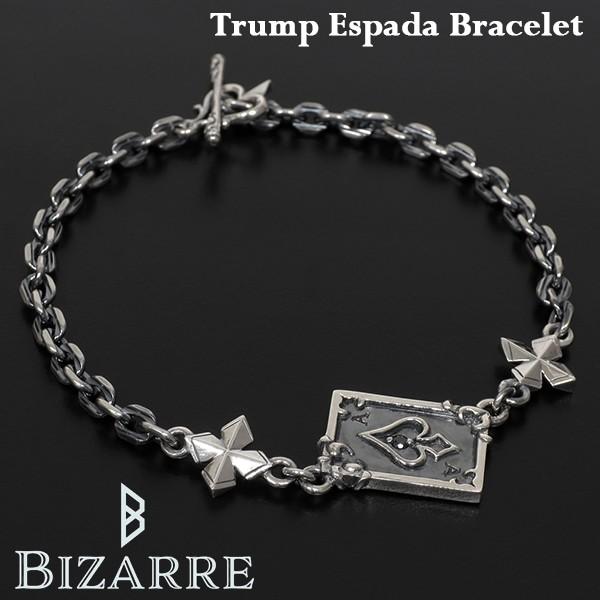 Bizarre（ビザール） ブレスレット メンズ ブランド シルバー トランプ