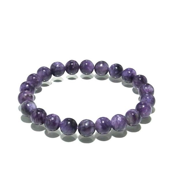 チャロアイト ブレスレット 8mm 17cm レディースM 天然石