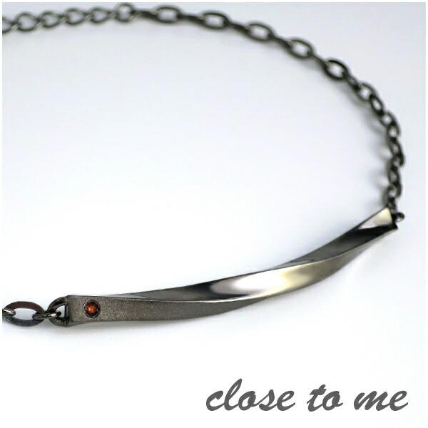 close to me（クロストゥーミー） ブラック ブレスレット メンズ