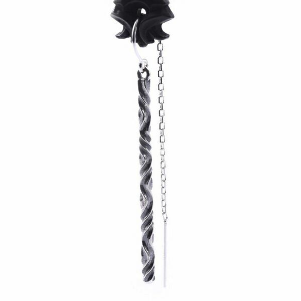 DEAL DESIGN ディールデザイン RT:FLICK CHAIN PIERCE シルバー フックピアス 1P 片耳用 シルバーピアス レディース メンズ 女性 男性 爆買