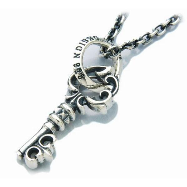 ディールデザイン スカル スペード SILVER ペンダント & 社外チェーン ginnokura_dld-392136