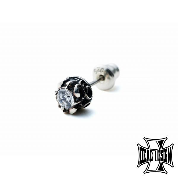 DEAL DESIGN ディールデザイン ストーンゲートピアス 1P 片耳用 シルバーピアス 耳飾り シルバー925 シルバーアクセサリー 銀 SV925 爆買