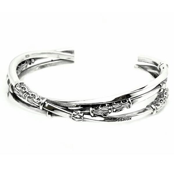 DEAL DESIGN ディールデザイン レイヤード バングル シルバー925