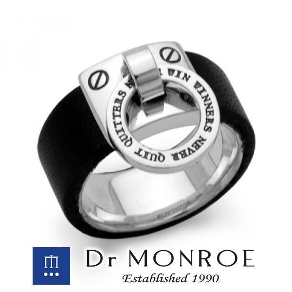 ドクターモンロー リング メンズ ブランド 指輪 シルバー ノックレザー ドアノッカー おしゃれ シンプル 革 英字 Dr Monroe 人気 Drm Fc 134a Sv 新宿銀の蔵 年中無休 一部即日発送 通販 Yahoo ショッピング