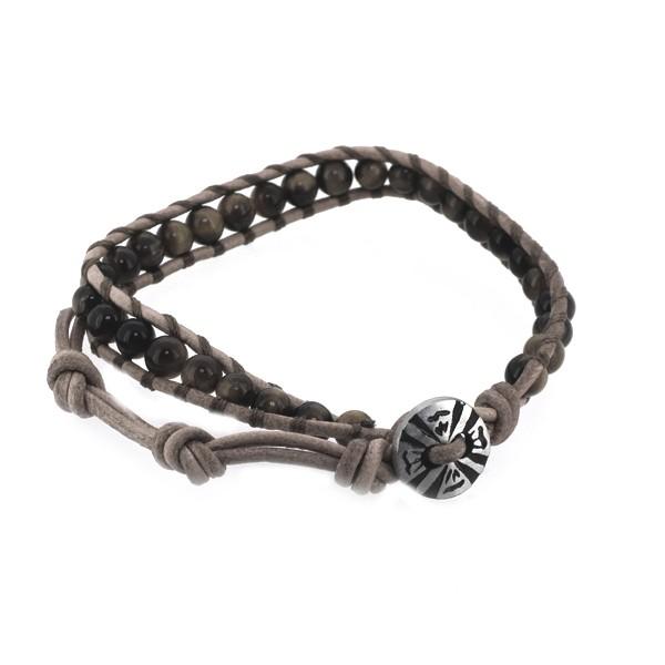 レザー ラップブレスレット ナチュラル タイガーアイ レディース ラップブレス ステンレス 本革 ブレスレット バングル プレゼント Fa B 6158 新宿銀の蔵 年中無休 一部即日発送 通販 Yahoo ショッピング