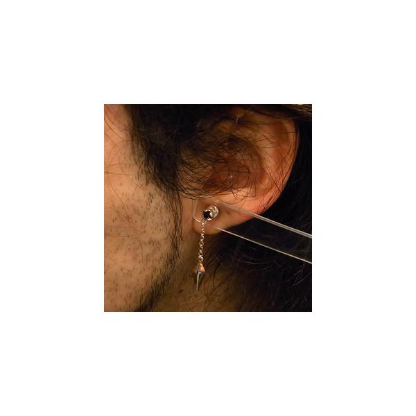 ピアス メンズ 片耳 シルバー ドロップピアス くさび ブラックジルコニア 黒 チャーム 1p 人気 おしゃれ 揺れる 男性 Buyee Buyee 日本の通販商品 オークションの代理入札 代理購入