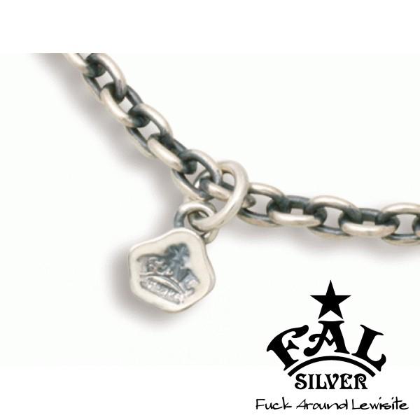 エフエーエル チャーム メンズ ブランド シルバー クラウンロゴチャームアズキチェーン100 50cm ネックレスチェーン F A L 人気 Fal Fa Ch 0046 新宿銀の蔵 年中無休 一部即日発送 通販 Yahoo ショッピング