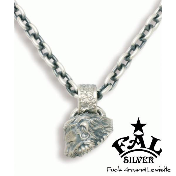 最安の中古 エフエーエル ネックレス メンズ ブランド シルバー スリーピングライオンネックレス ドリーミン 60cm ペンダント F A L 人気 オンライン割引品 Math Hi Is