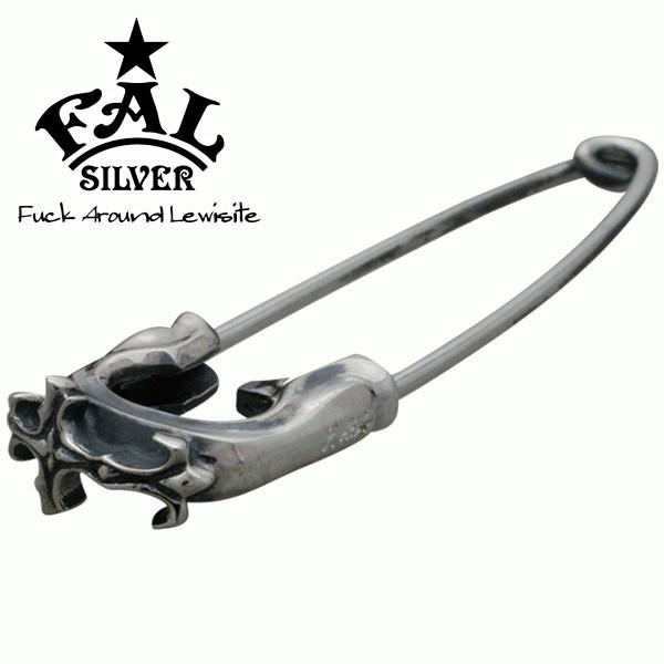 エフエーエル ピンブローチ メンズ ブランド シルバー ブラッドレス