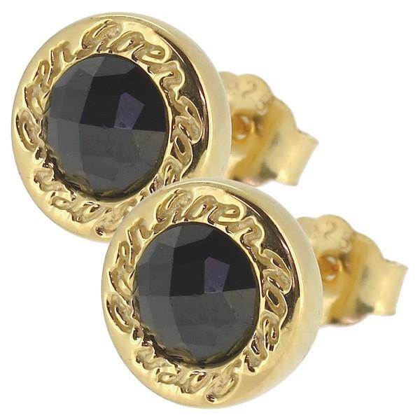 ロエンブラック ピアス ブランド メンズ ゴールド 円形 カットブラックジルコニア 黒 2p 両耳 おしゃれ Roen Black 芸能人 Fks Ro 104 新宿銀の蔵 年中無休 一部即日発送 通販 Yahoo ショッピング
