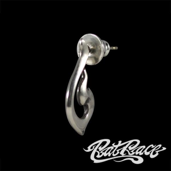 RATS シルバー フック型ピアス 片耳用