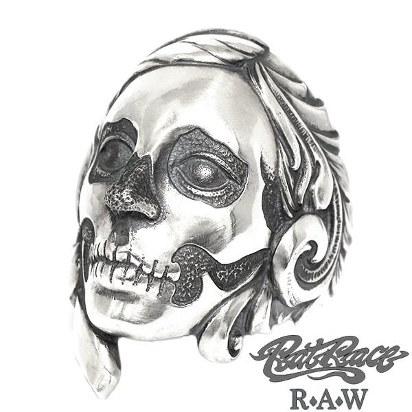 ラットレース リング メンズ ブランド 指輪 シルバー R A W ラットアナザーワールド スカルメイクアップリング Rat Race 人気 Frat Rawr 1sm 新宿銀の蔵 年中無休 一部即日発送 通販 Yahoo ショッピング