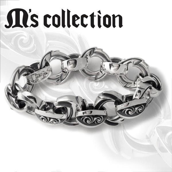 エムズコレクション ブレスレット メンズ ブランド シルバー サークル M S Collection 人気 Frb Mc 591 新宿銀の蔵 年中無休 一部即日発送 通販 Yahoo ショッピング