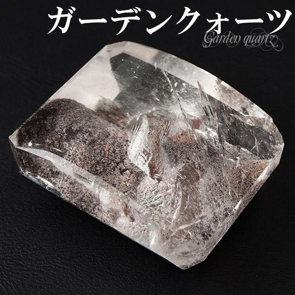 ガーデンクォーツ 貫入水晶 磨き原石 約20.4g 水晶 原石 天然水晶