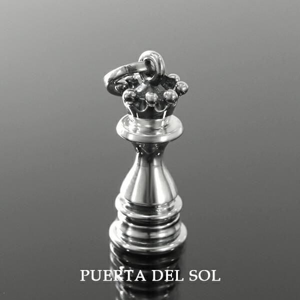 PUERTA DEL SOL チェス クイーン ペンダントトップ ネックレス