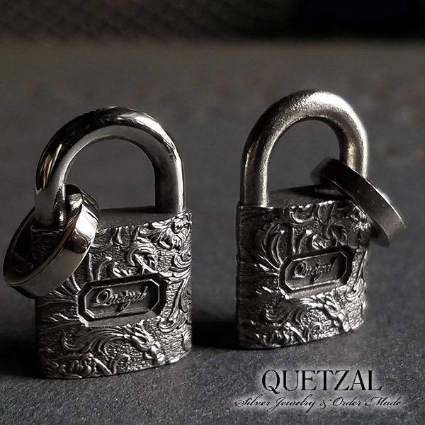 Quetzal パドロックペンダント ペンダントトップ チェーンなし