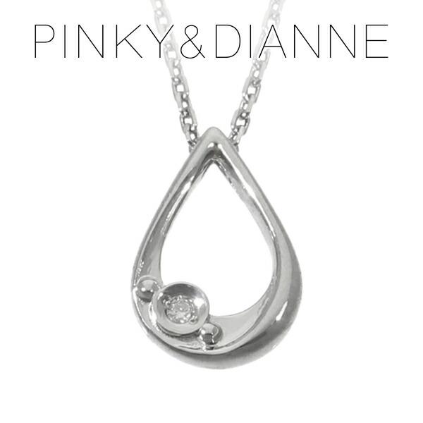 PINKY&DIANNE ピンキー&ダイアン ダイヤモンド ドロップ ネックレス 