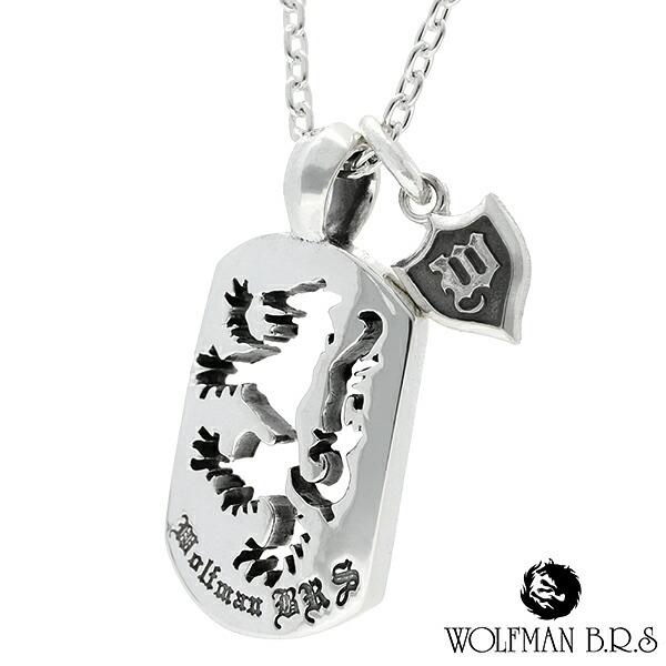 メール便不可】 シルバー 925 ドッグタグ ペンダント ネックレス