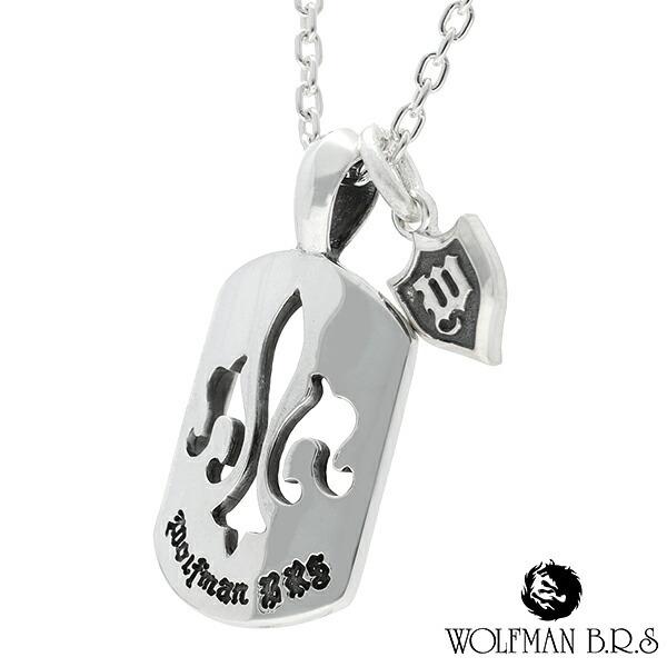 ウルフマンBRS ネックレス ブレード フレア ドッグタグ チャーム