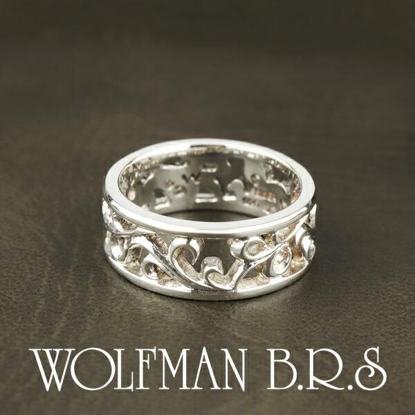 ウルフマン B.R.S パルメットウォーターリング 9号 WOLFMAN B.R.S ウルフマンBRS リング 指輪 パルメットウォーター