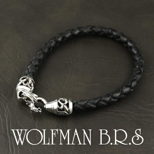 WOLFMAN B.R.S. ウルフヘッドブレスレット 925シルバー