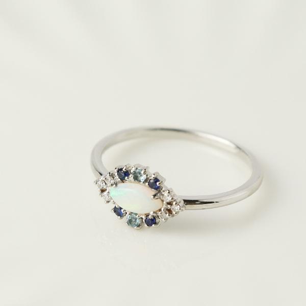 オパール 指輪 18kの人気商品・通販・価格比較 - 価格.com