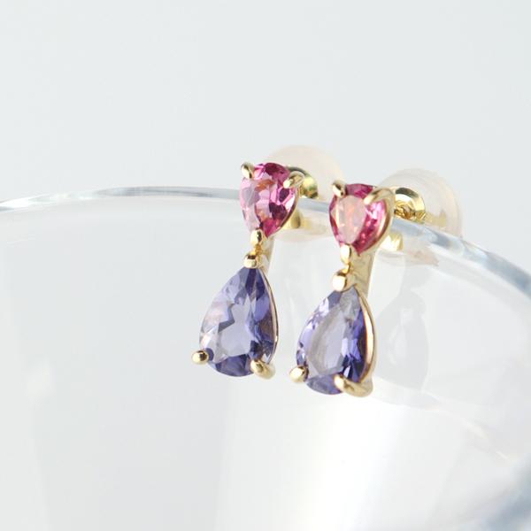 K18 �A�C�I���C�g �s���N�g���}���� �S�[���h �s�A�X 2P �����p 18�� 18k �V�R�� �X�^�b�h�s�A�X �h���b�v �H �� ���f�B�[�X