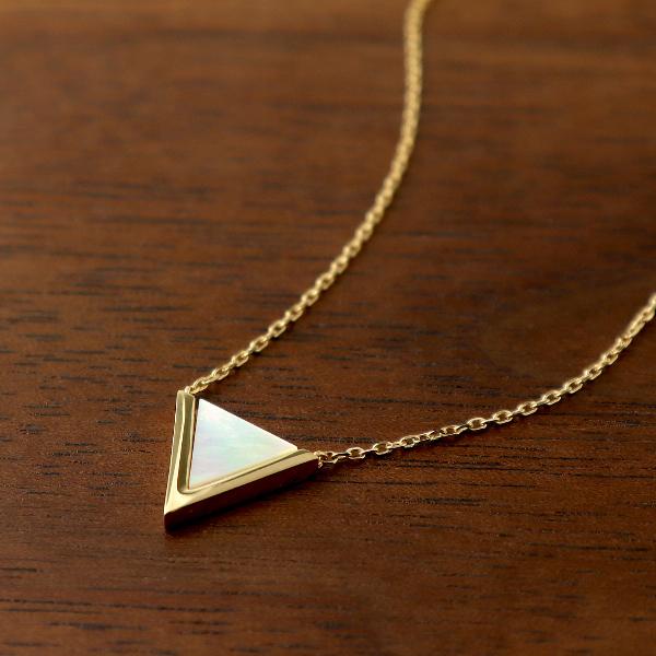 【美品】ネックレス　ペンダント　地金　K18　トライアングル　三角形 楽天市場】K18 オニキス トライアングル ネックレス 18金 18k