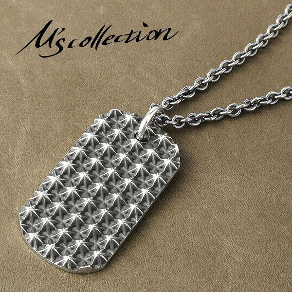シルバー ドッグタグ M'S COLLECTION M's collection エムズコレクション スタッズ