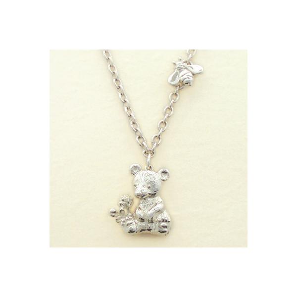 こぐまのれんげ畑　ネックレス