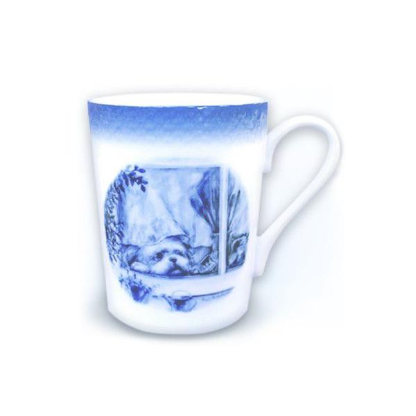 シーズー『窓辺にて』（マグカップ）