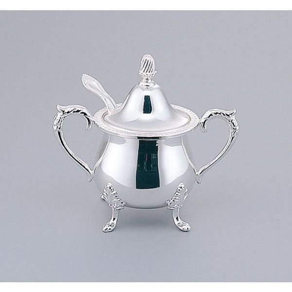 人気の贈り物が 銀メッキ製品 早川シルバー 菊縁ローズ 06 41 シュガーポット レードル付き コーヒー ティーカップ Marcassrl Com Ar