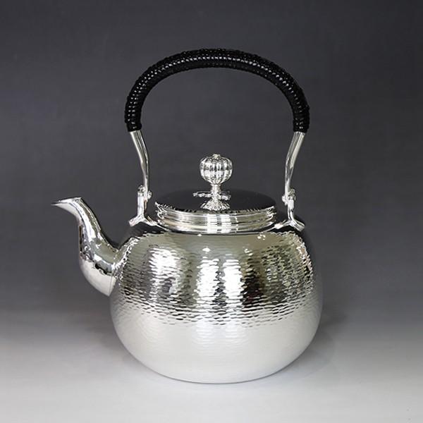 銀川堂　洋銀　湯沸　水注　茶道具 銀川堂 洋銀 湯沸 水注 茶道具 銀川堂洋銀湯沸水注茶道具