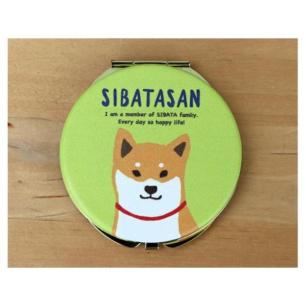 コンパクトミラー コミックしばたさん 犬雑貨 犬グッズ 柴犬 Es 850 226 犬雑貨専門店 銀屋 通販 Yahoo ショッピング