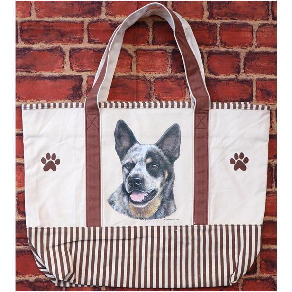プリントトートバッグ オーストラリアン キャトルドッグ 輸入雑貨 犬雑貨 犬グッズ Es 90 犬雑貨専門店 銀屋 通販 Yahoo ショッピング