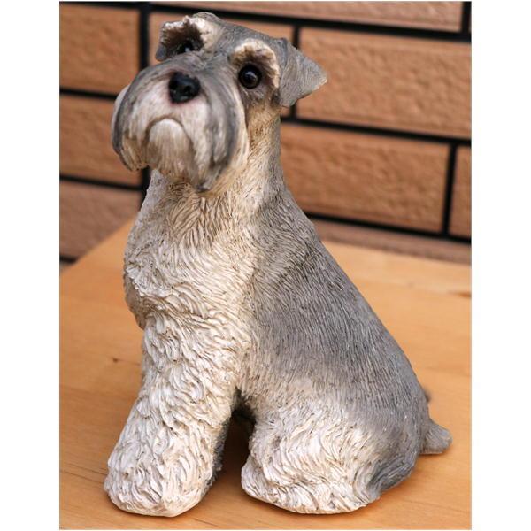 在庫限り フィギュア ドッグ シュナウザー 輸入雑貨 犬雑貨 犬