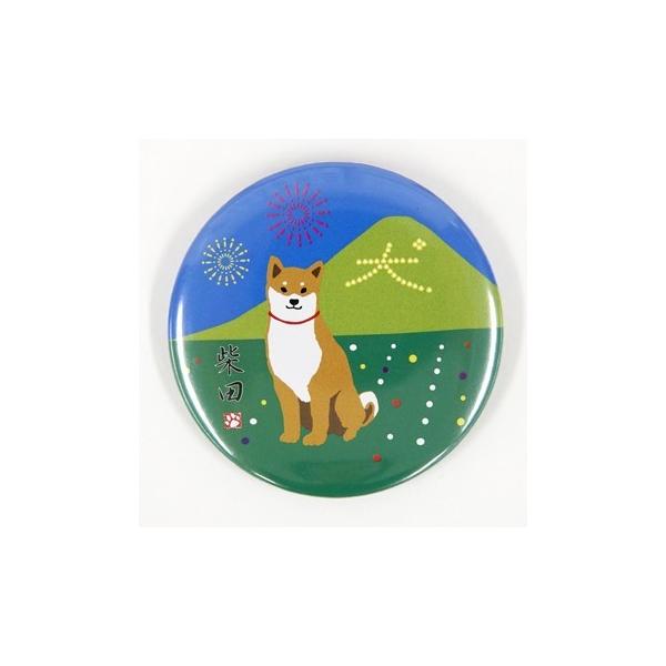缶バッジ いぬもんじしばた 犬雑貨・犬グッズ・柴犬