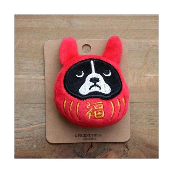 持っているといいことありそうな可愛いブルトンダルマの室内マグネット!!冷蔵庫やデスク周りにあると心が和みます。メモを止めるのに使っても、いくつも張ってインテリアとしても!!サイズ：約6×6×3cm素材：ポリエステル92％　ポリウレタン8％+...